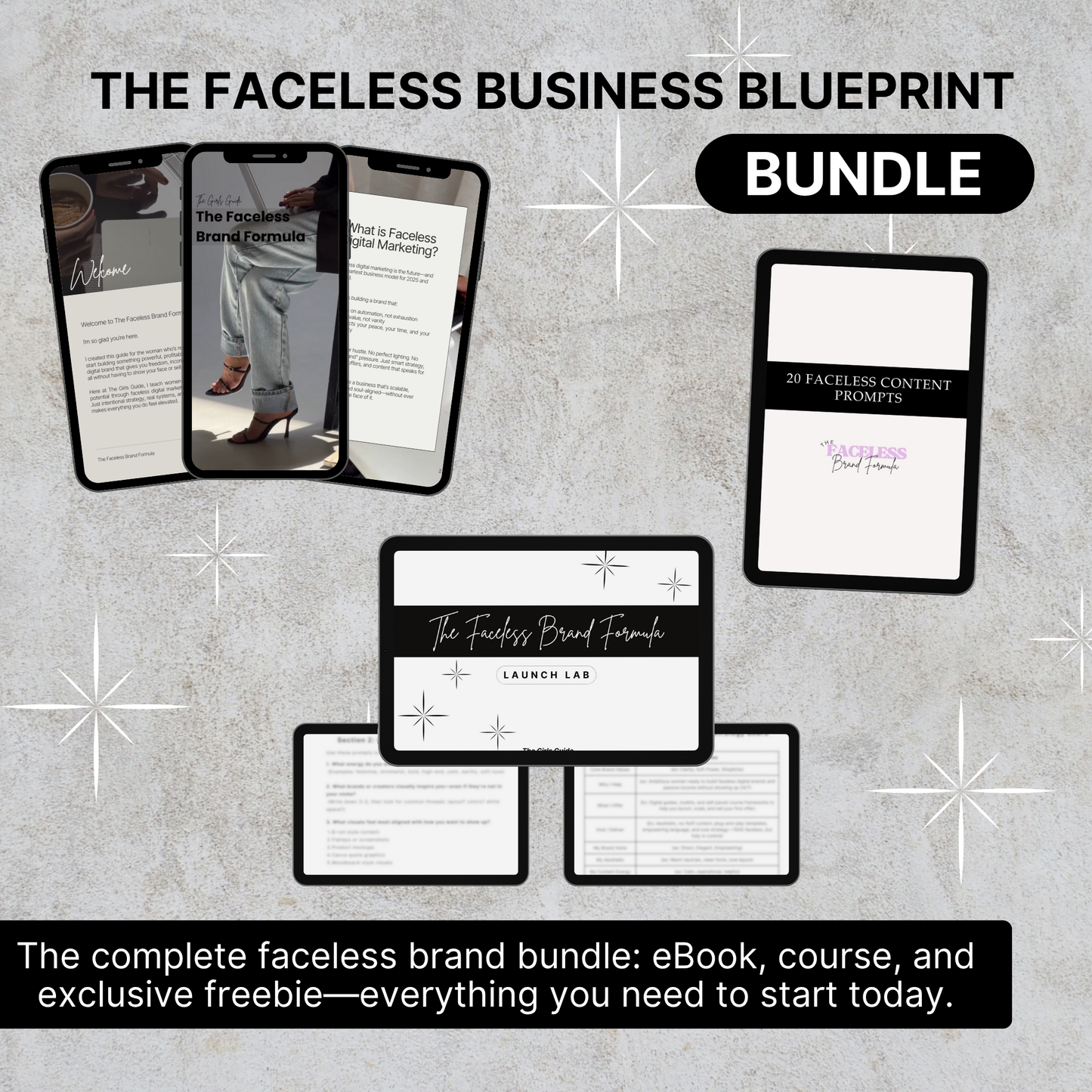 The Faceless Blueprint Business Bundle