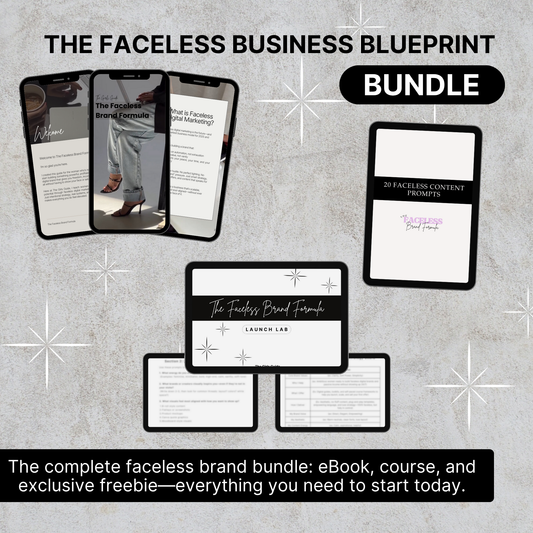 The Faceless Blueprint Business Bundle