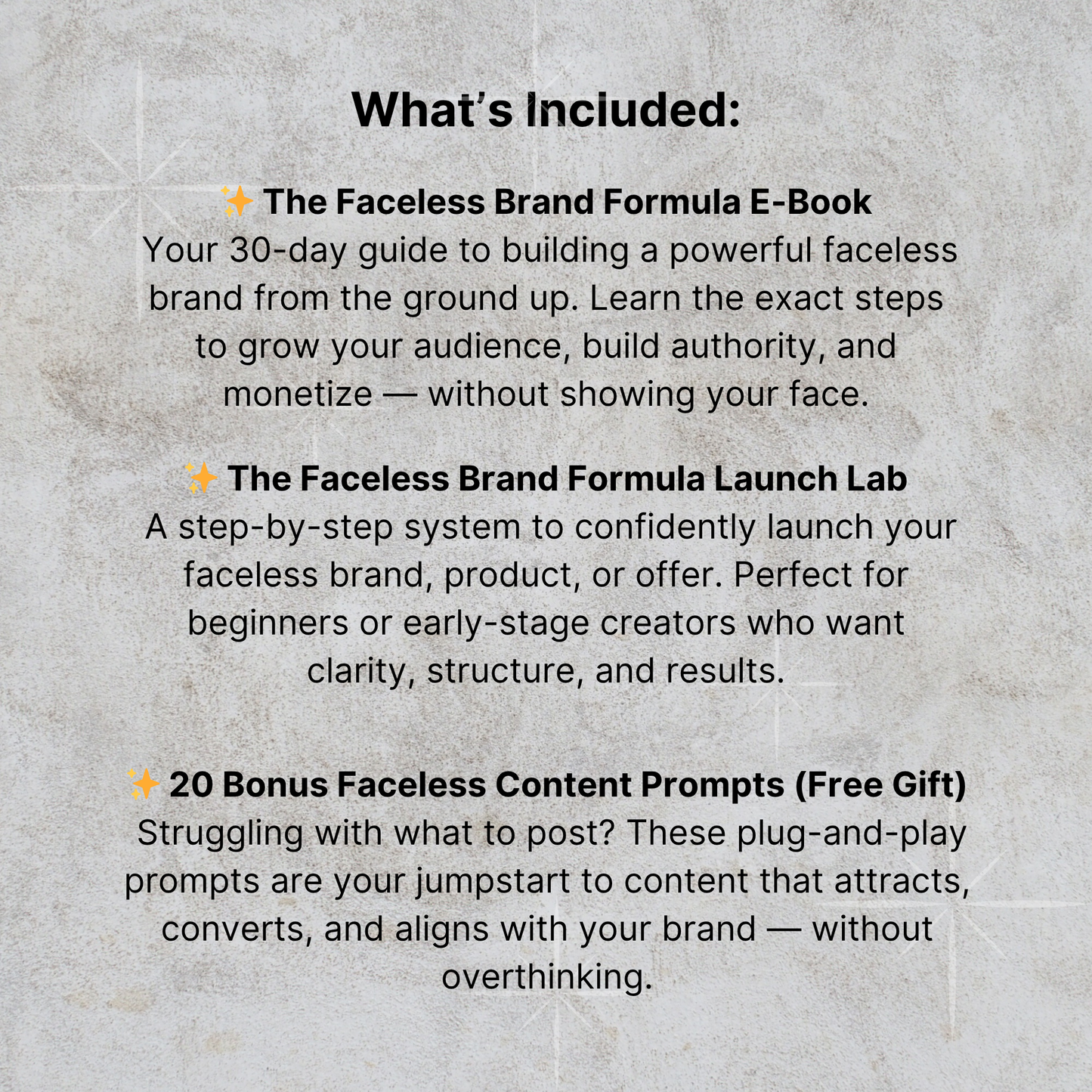 The Faceless Blueprint Business Bundle
