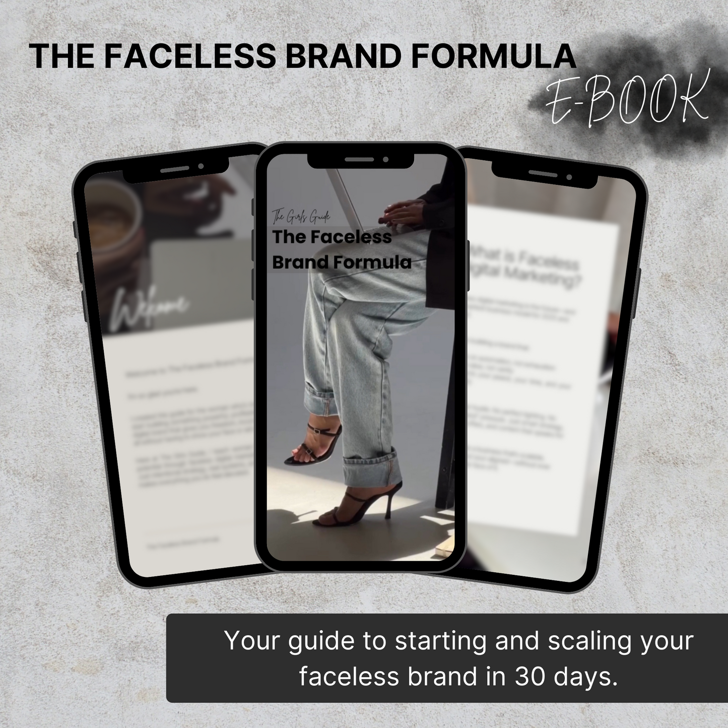 The Faceless Brand Formula E-Book